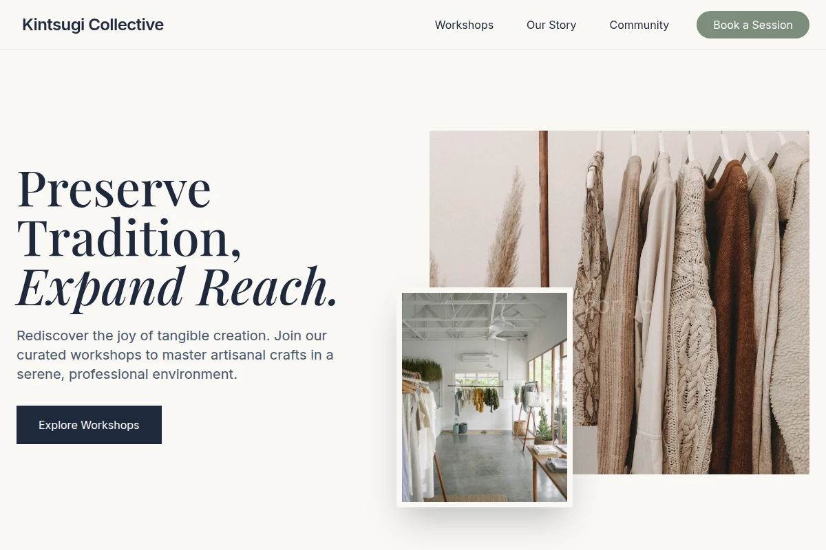 Workshop Boutique