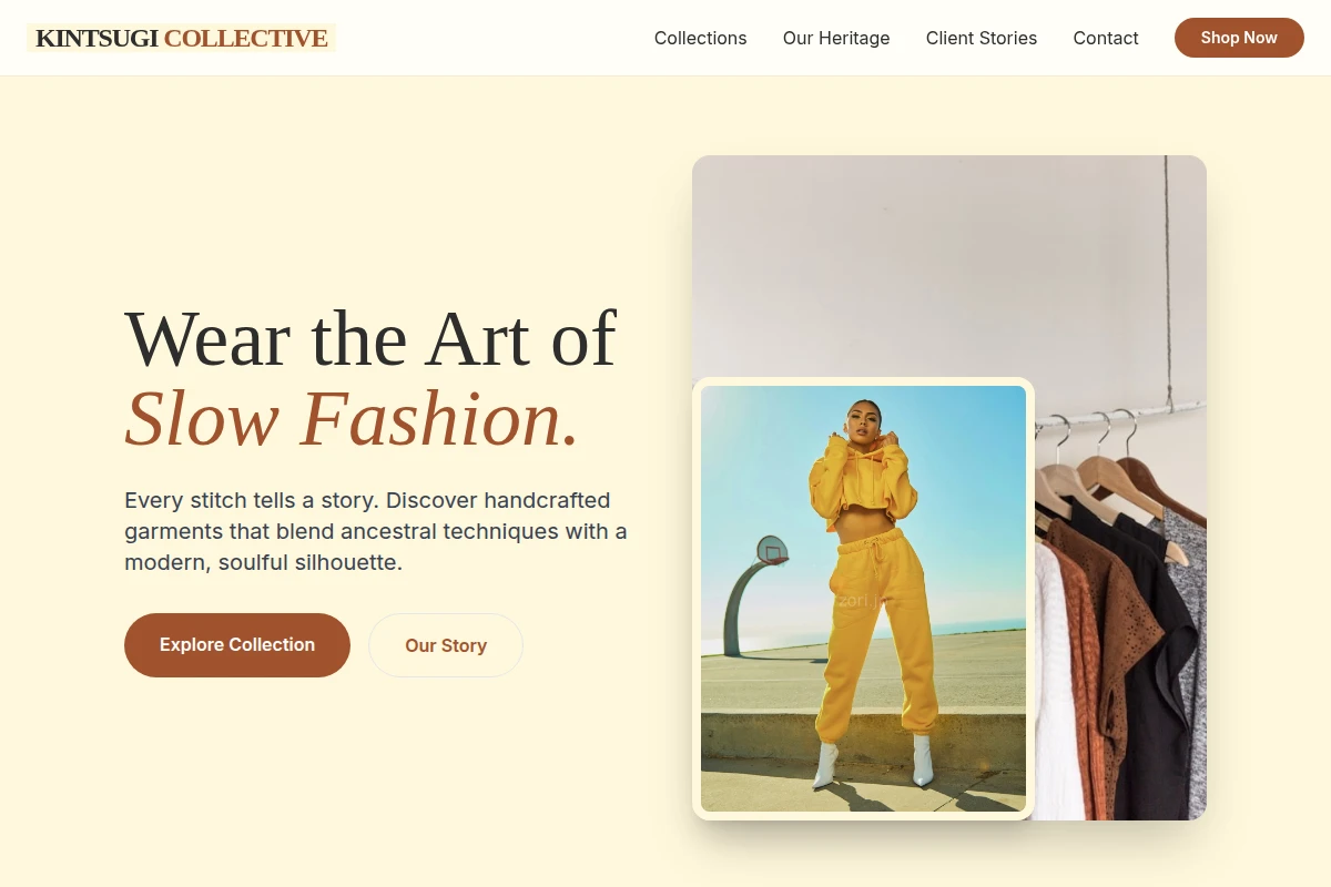 Handcrafted Clothing