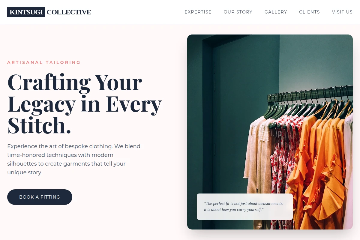 Bespoke Clothing