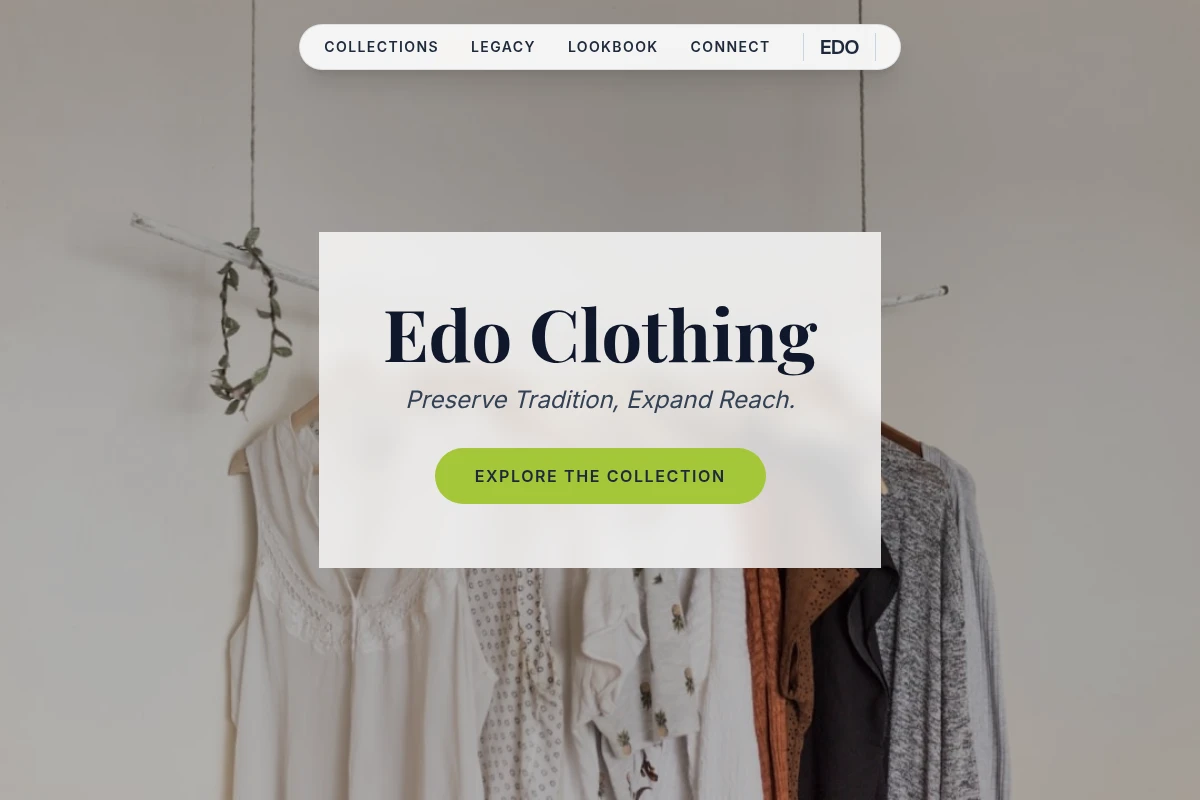 Edo Clothing