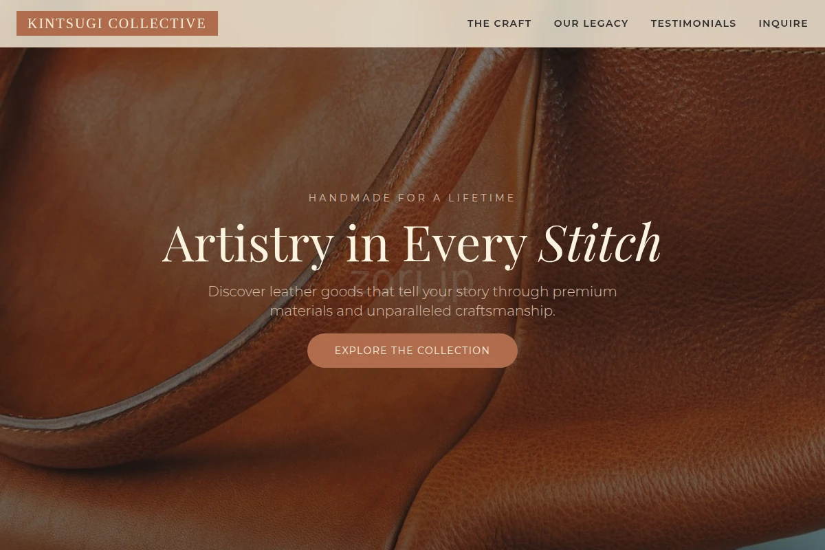 Minimalist Leathercraft