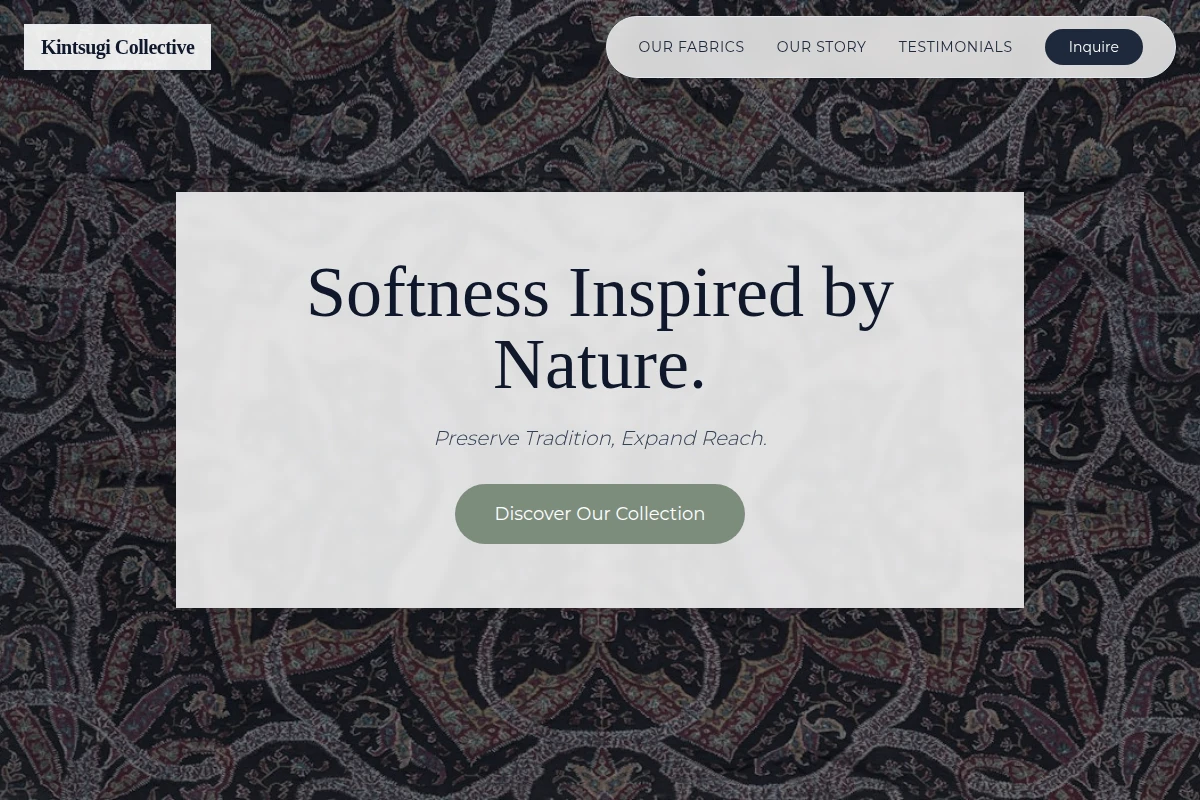 Bamboo Textile Design