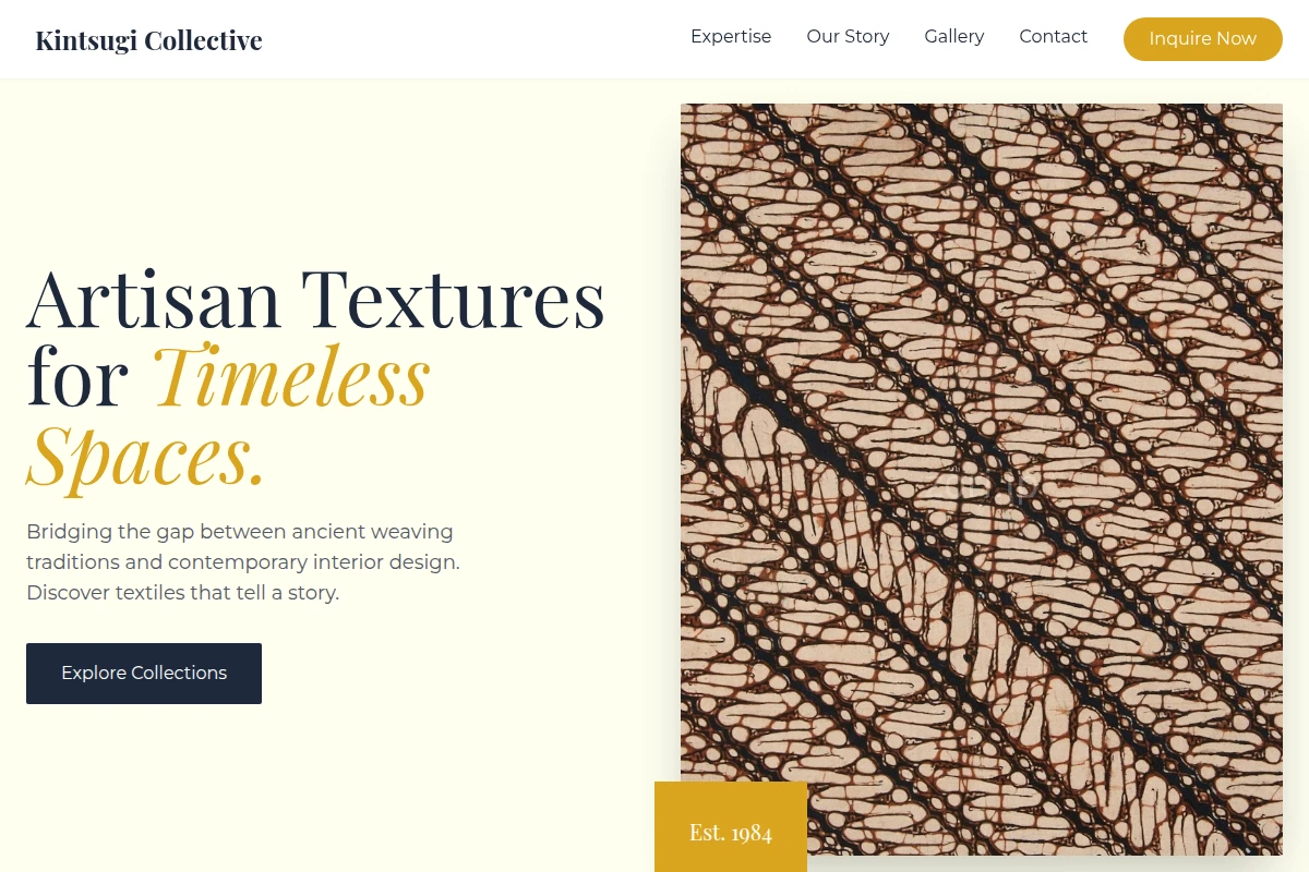 Handcrafted Textile Design