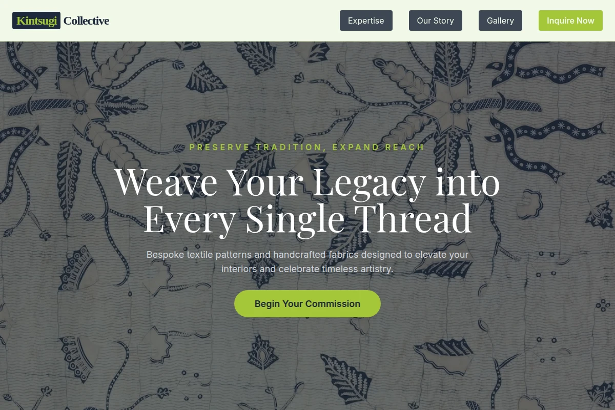 Elegant Textile Design