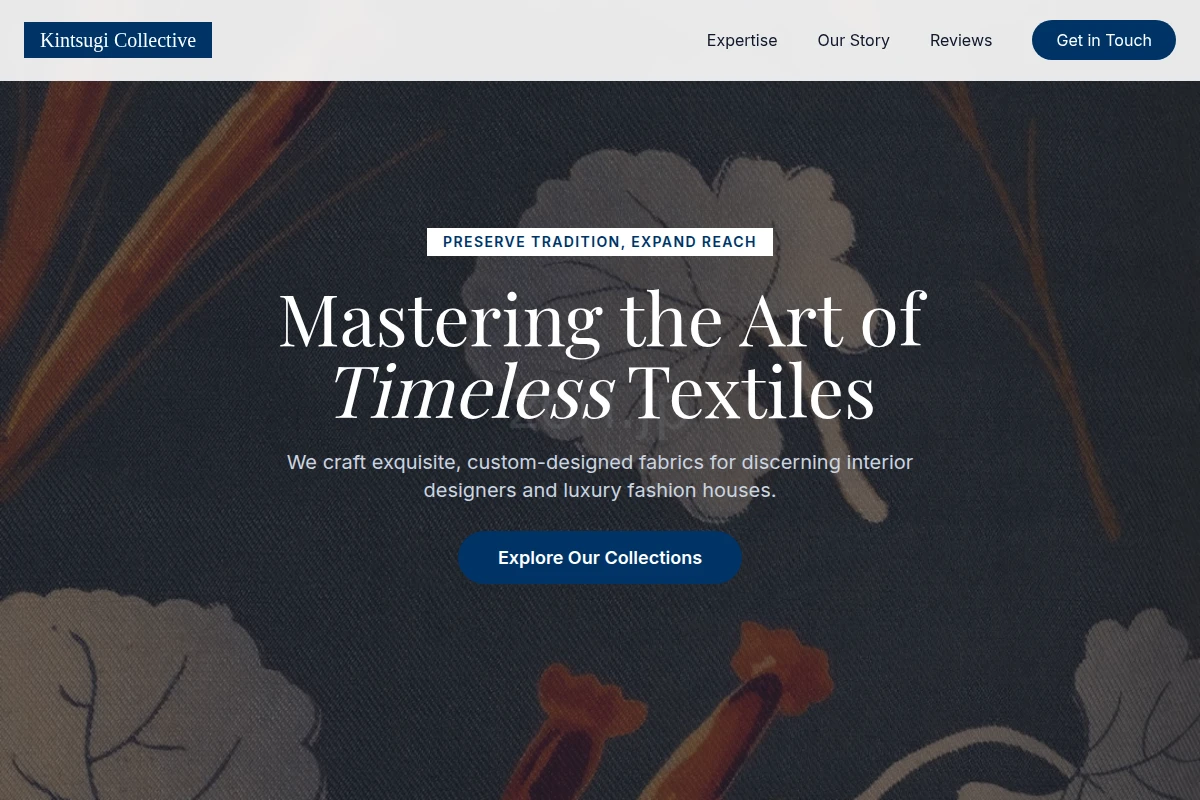 Polished Textile Design