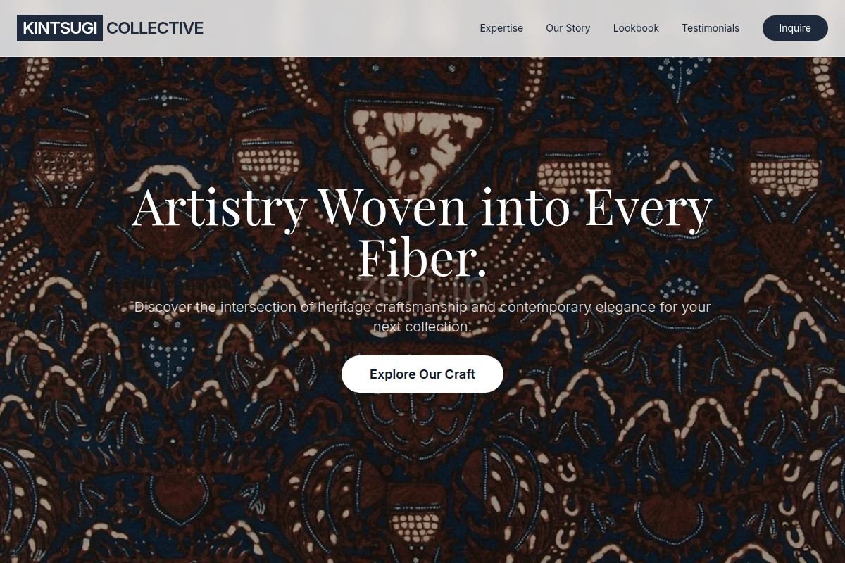 Masterpiece Textile Design