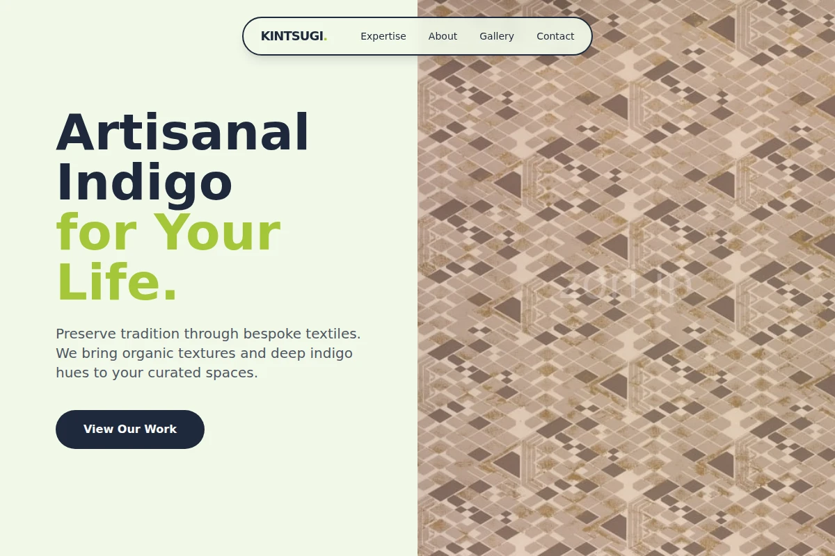 Indigo Textile Design